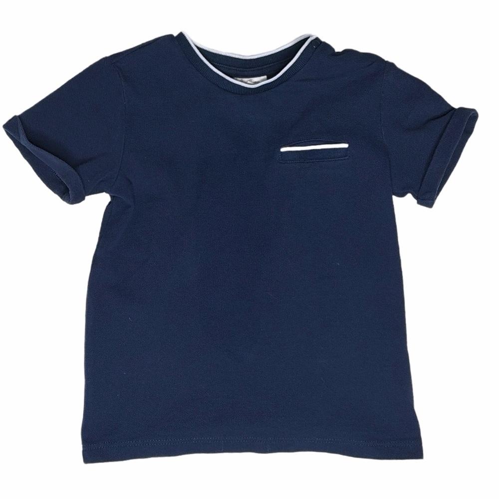 FAGOTTINO- Navy Blue Toddler T-Shirt - Boys 3T 🐣🌸